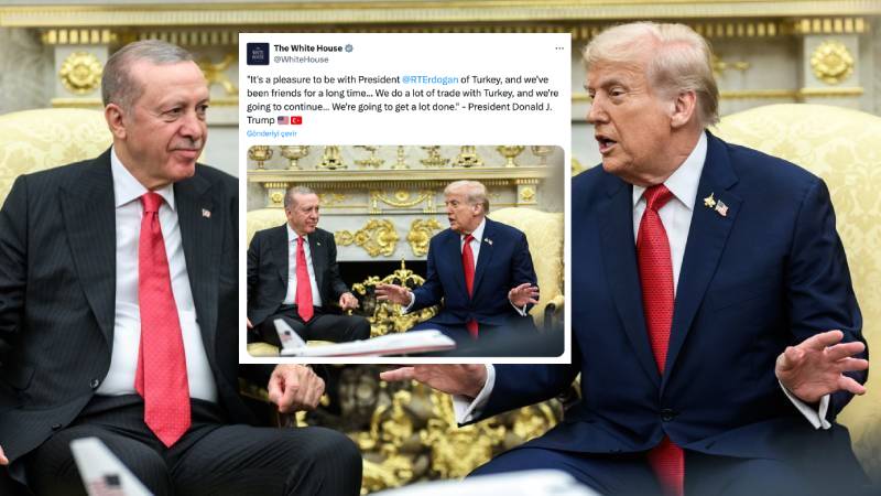 beyaz saraydan erdogan trump gorusmesi paylasimi erdoganla olmak buyuk zevk uzun zamandir arkadasiz lHxrz4p8