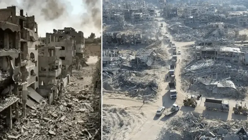 hamas gazzede israil askerlerine saldiri duzenlemediklerini ve ateskese bagli olduklarini duyurdu ateskesin acik bir ihlali vtUsPOgU.webp